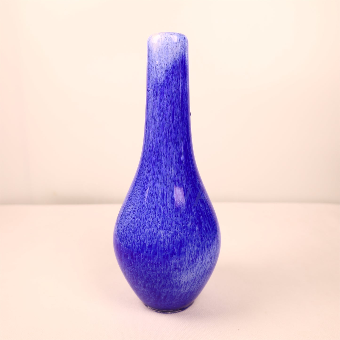 Blue color hand made murano glass vase festival holiday gift
