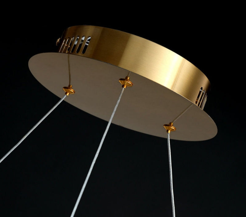 Luxury Circular Crystal Chandelier Creative Modern design