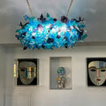 Custom Chihuly Style Blown Glass Chandelier — A Happy Client Installation Story