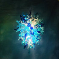 Hand made DIY blown glass chandelier lighting modern design