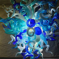 Hand made DIY blown glass chandelier lighting modern design