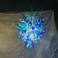 Hand made DIY blown glass chandelier lighting modern design