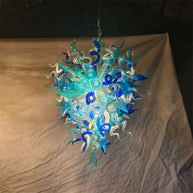 Hand made DIY blown glass chandelier lighting modern design