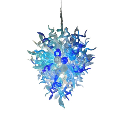 Hand made DIY blown glass chandelier lighting modern design