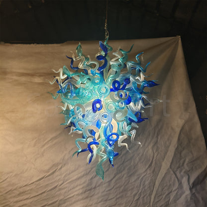 Hand made DIY blown glass chandelier lighting modern design