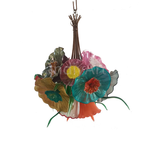 The one and only hand made murano glass bouquet chandelier dining room decoration