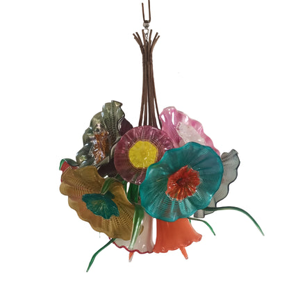 The one and only hand made murano glass bouquet chandelier dining room decoration