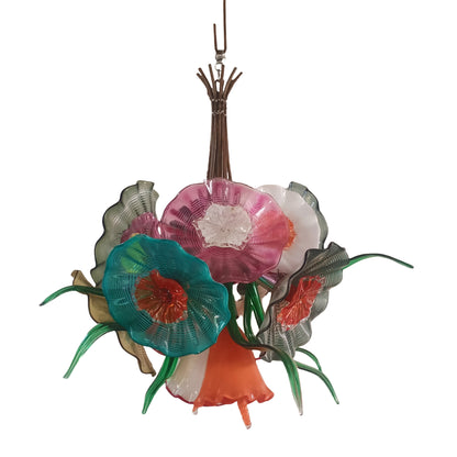 The one and only hand made murano glass bouquet chandelier dining room decoration