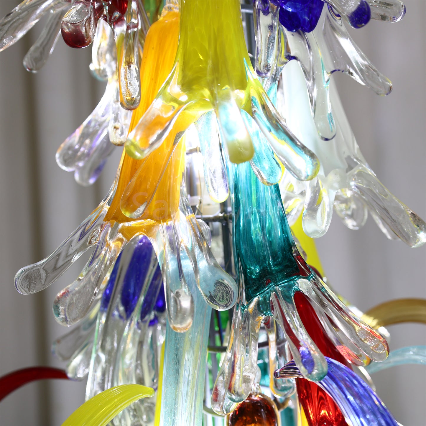 Indoor floor lighting blown glass sculpture decoration chihuly tyle