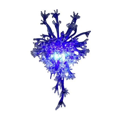 Famous art modern design Blown glass snowflake chandelier lighting