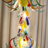Indoor floor lighting blown glass sculpture decoration chihuly tyle