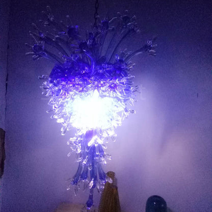 Famous art modern design Blown glass snowflake chandelier lighting
