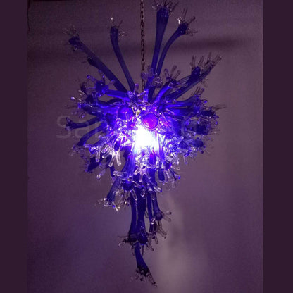 Famous art modern design Blown glass snowflake chandelier lighting