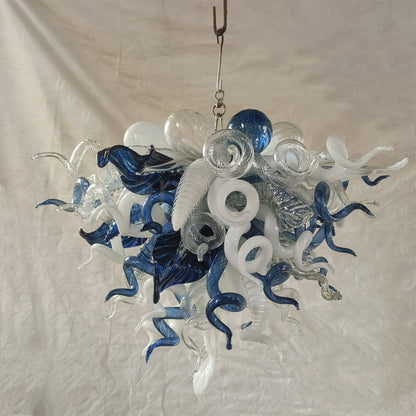 Pupular Hand made DIY blown art glass modern chandelier lighting
