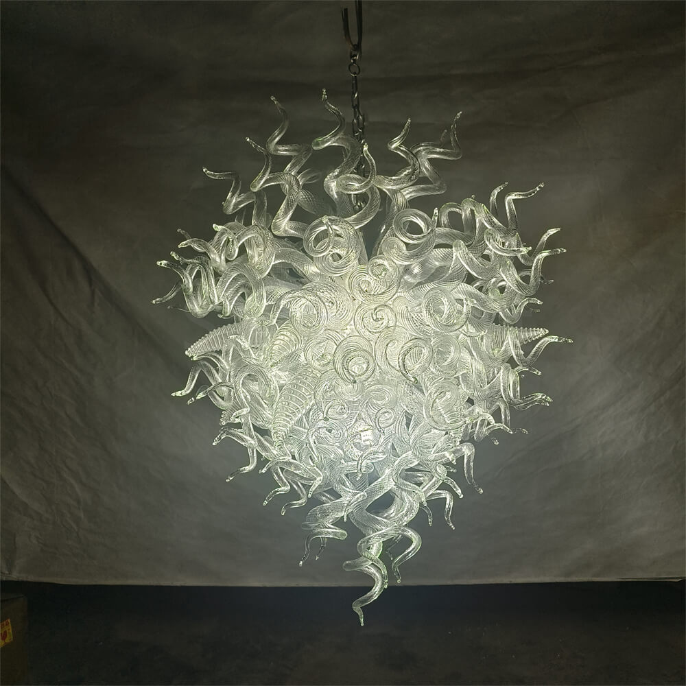 Factory production China blown glass light fixtures