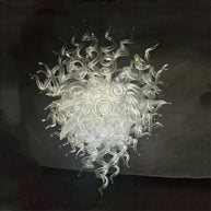 Factory production China blown glass light fixtures