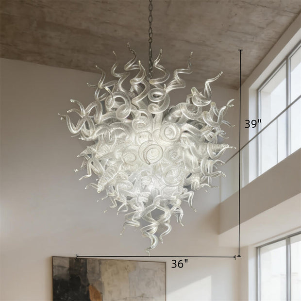 Factory production China blown glass light fixtures
