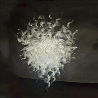 Factory production China blown glass light fixtures