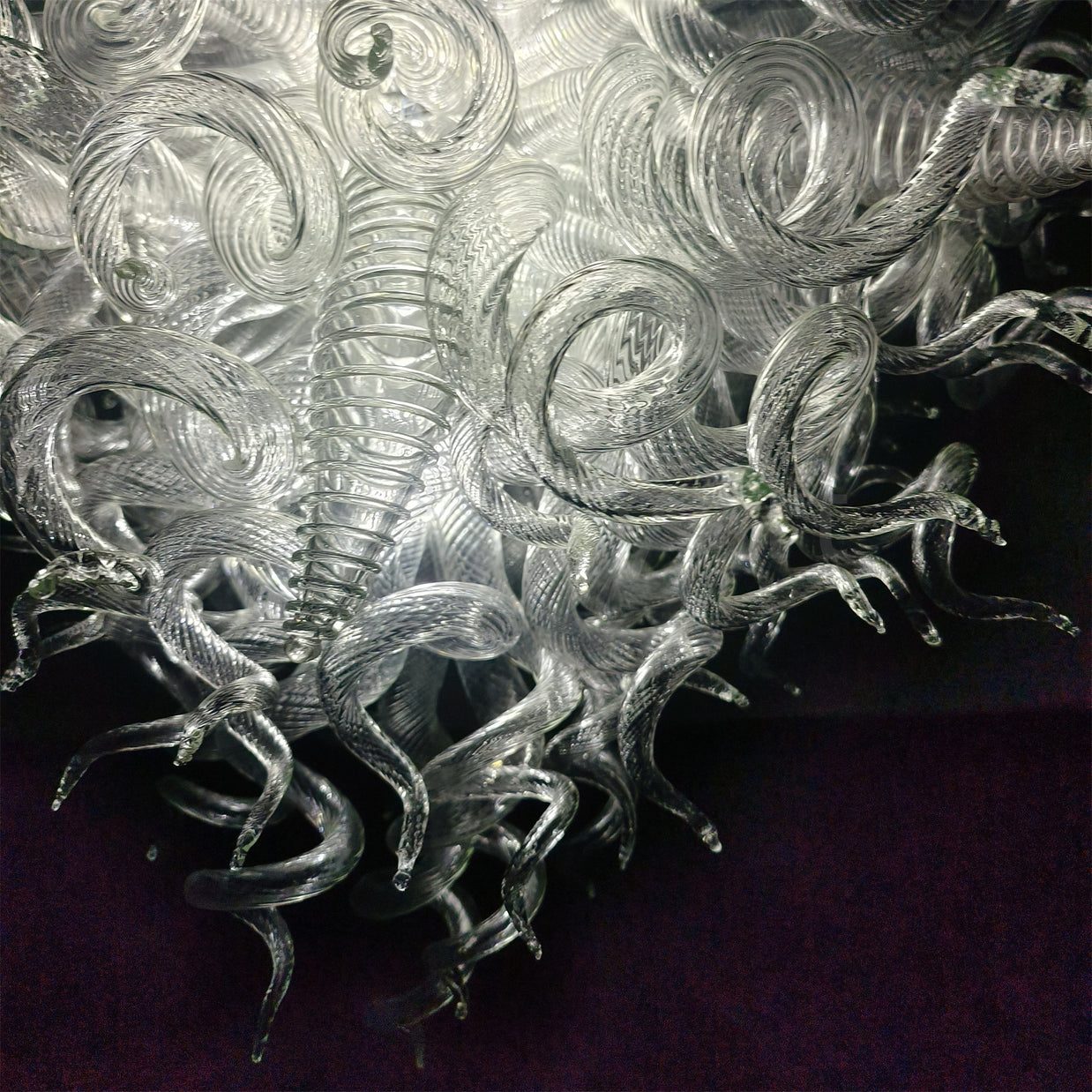 Factory production China blown glass light fixtures
