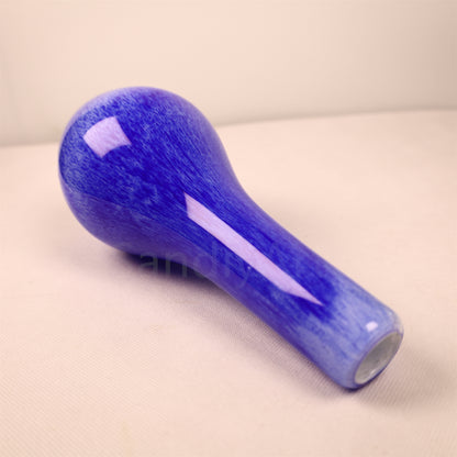 Blue color hand made murano glass vase festival holiday gift