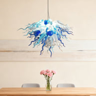 DIY glass modern chandelier