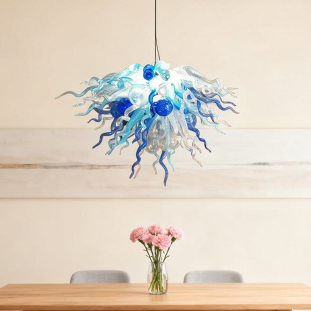 DIY glass modern chandelier