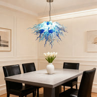 DIY glass modern chandelier