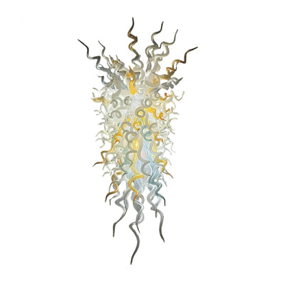 Custom modern design chandelier art hand blown glass pendant lights