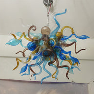 Multicolor diy handblown glass pendant lamp home hotel decoration lighting