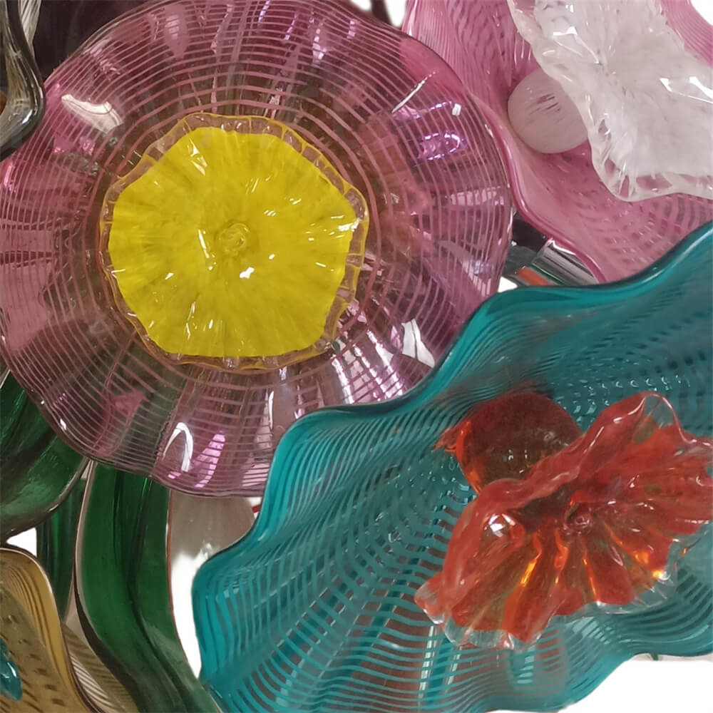 The one and only hand made murano glass bouquet chandelier dining room decoration