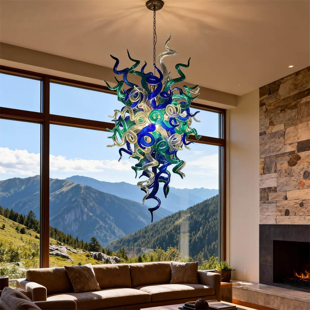 Wholesale hand made DIY Artistic Glass Lighting modern style