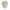 Hand made blown contemporary blown glass chandelier white color for dining room