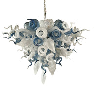 DIY handmade mouth blown glass chandelier modern style custom design