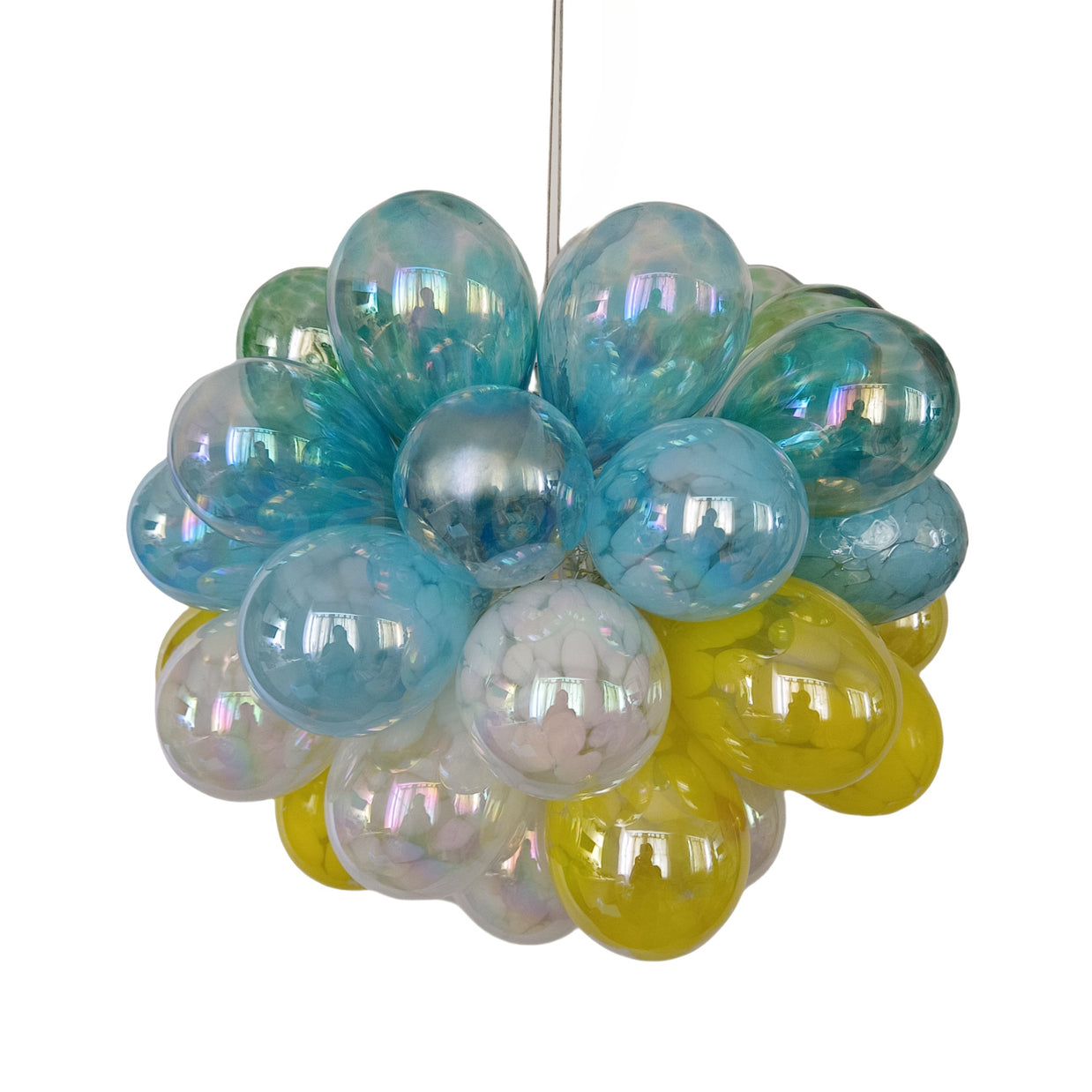 Fashion blown glass bubbles lighting dining room decoration custom design