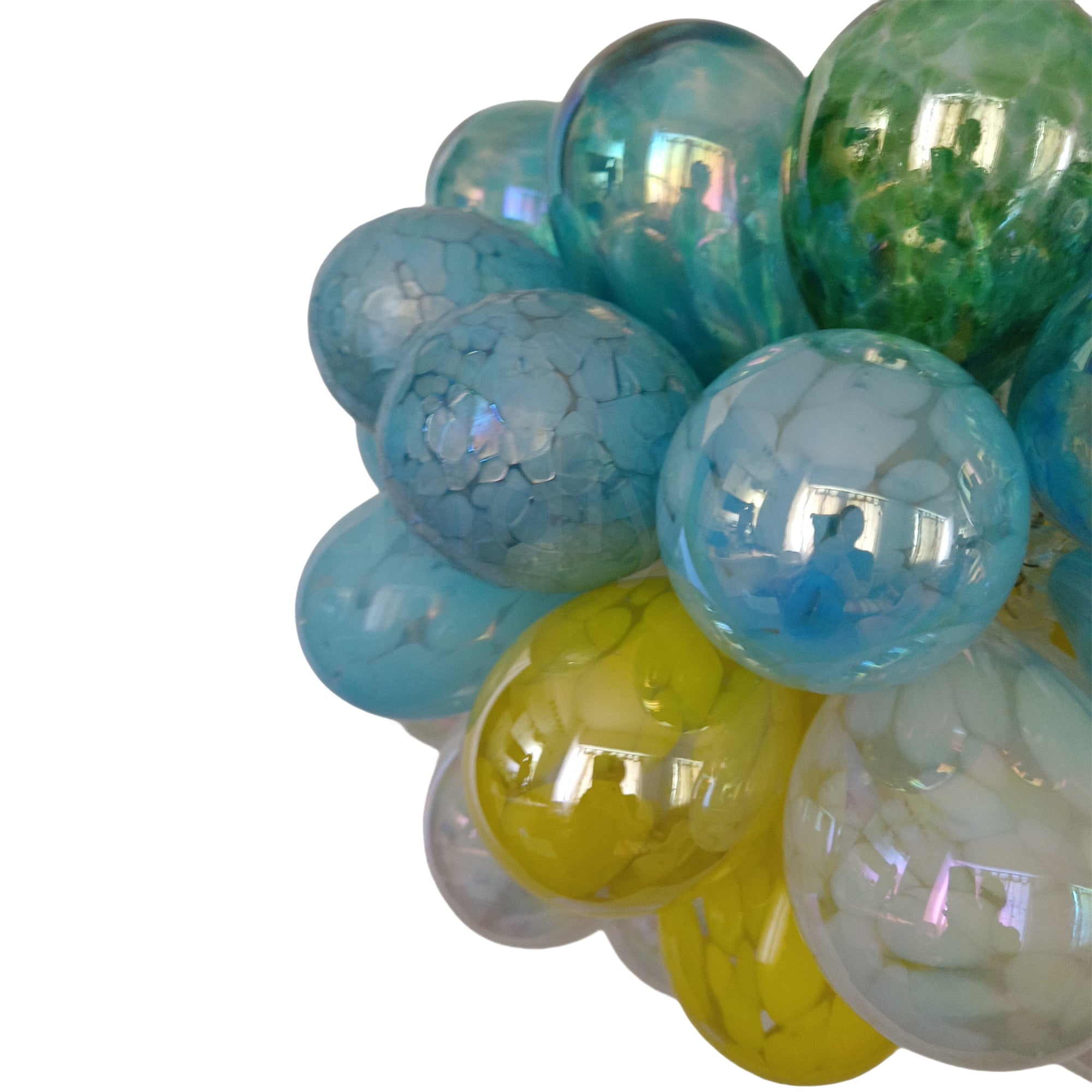 Fashion blown glass bubbles lighting dining room decoration custom design