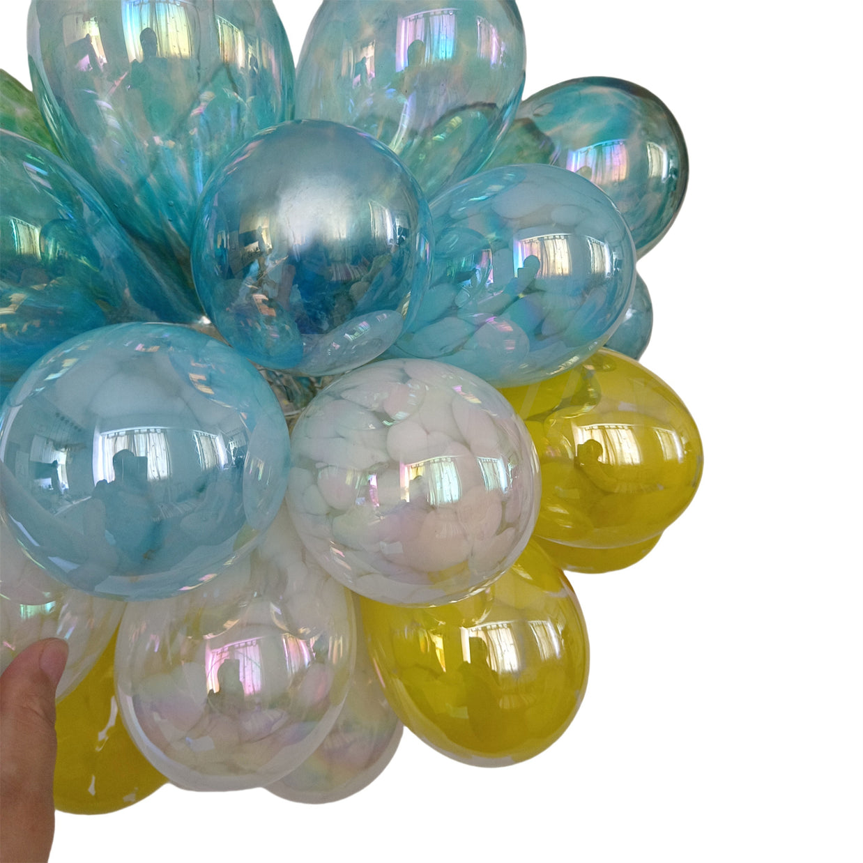 Fashion blown glass bubbles lighting dining room decoration custom design