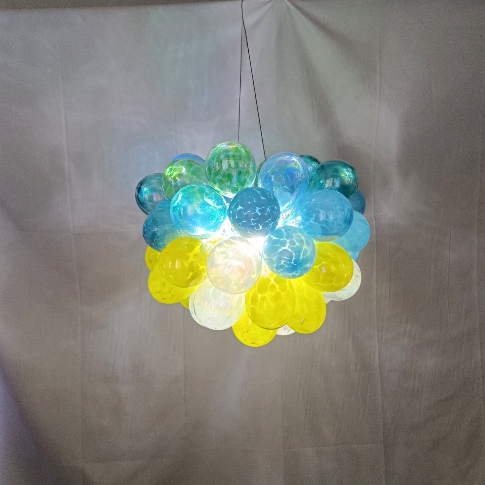 Fashion blown glass bubbles lighting dining room decoration custom design