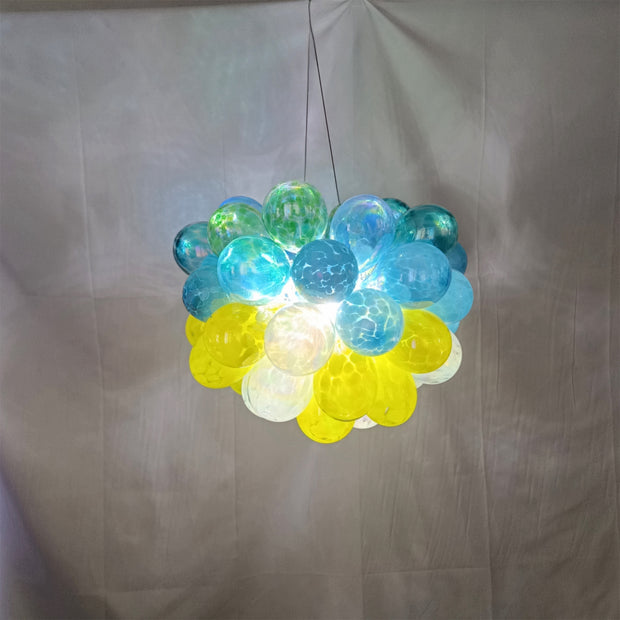 Fashion blown glass bubbles lighting dining room decoration custom design