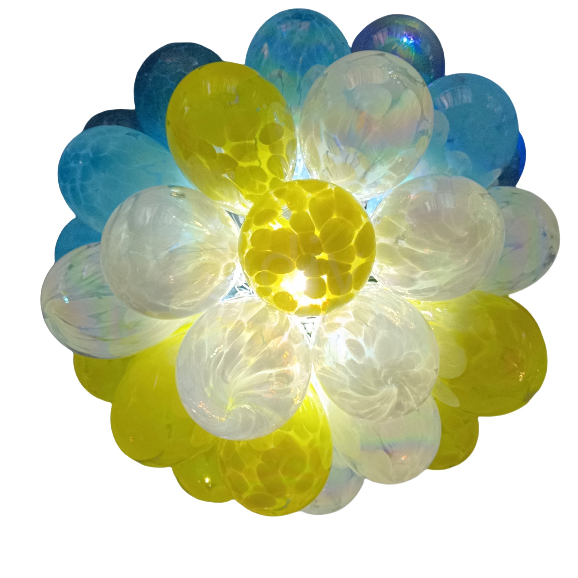 Fashion blown glass bubbles lighting dining room decoration custom design