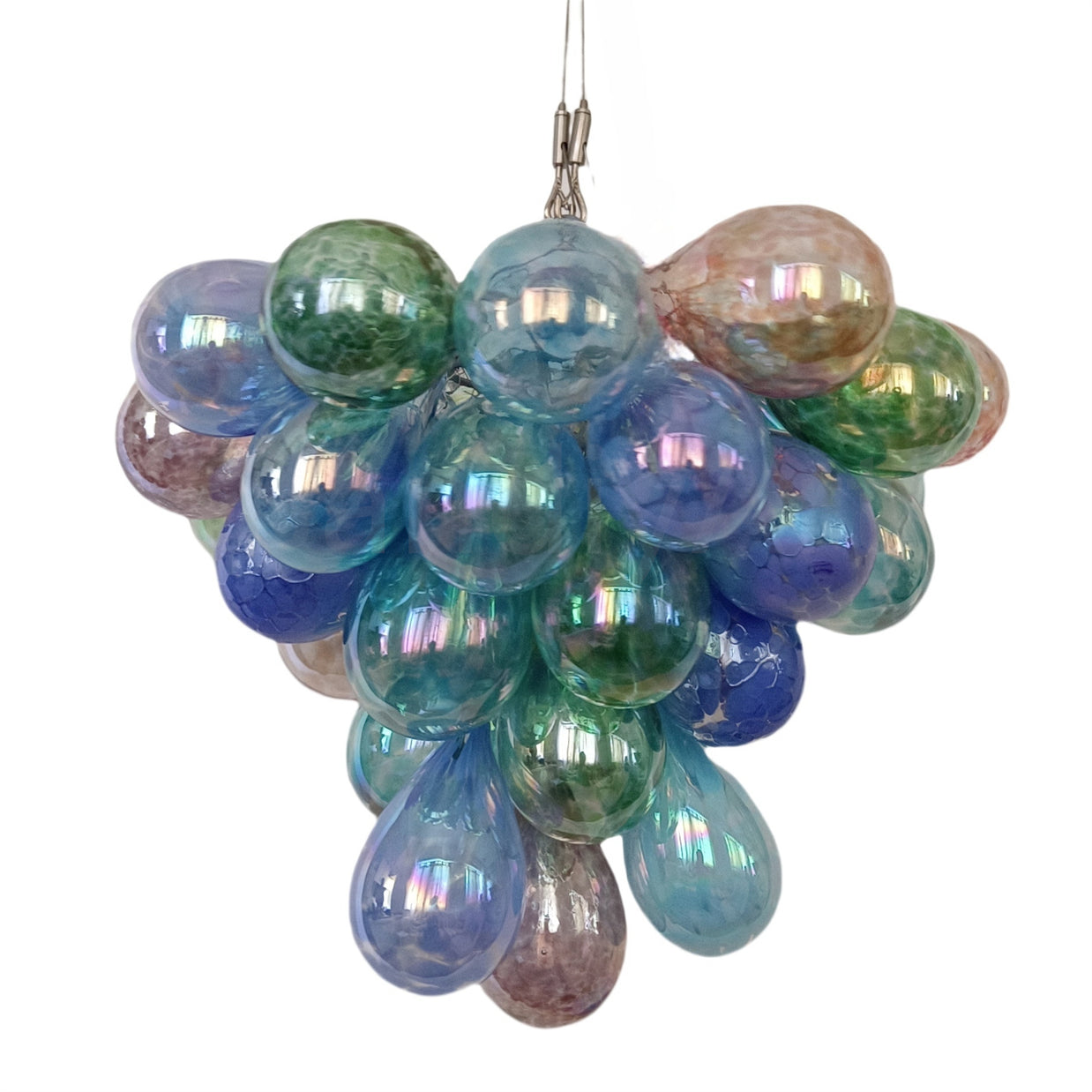 Grape shape design murano glass balls lighting home decoration