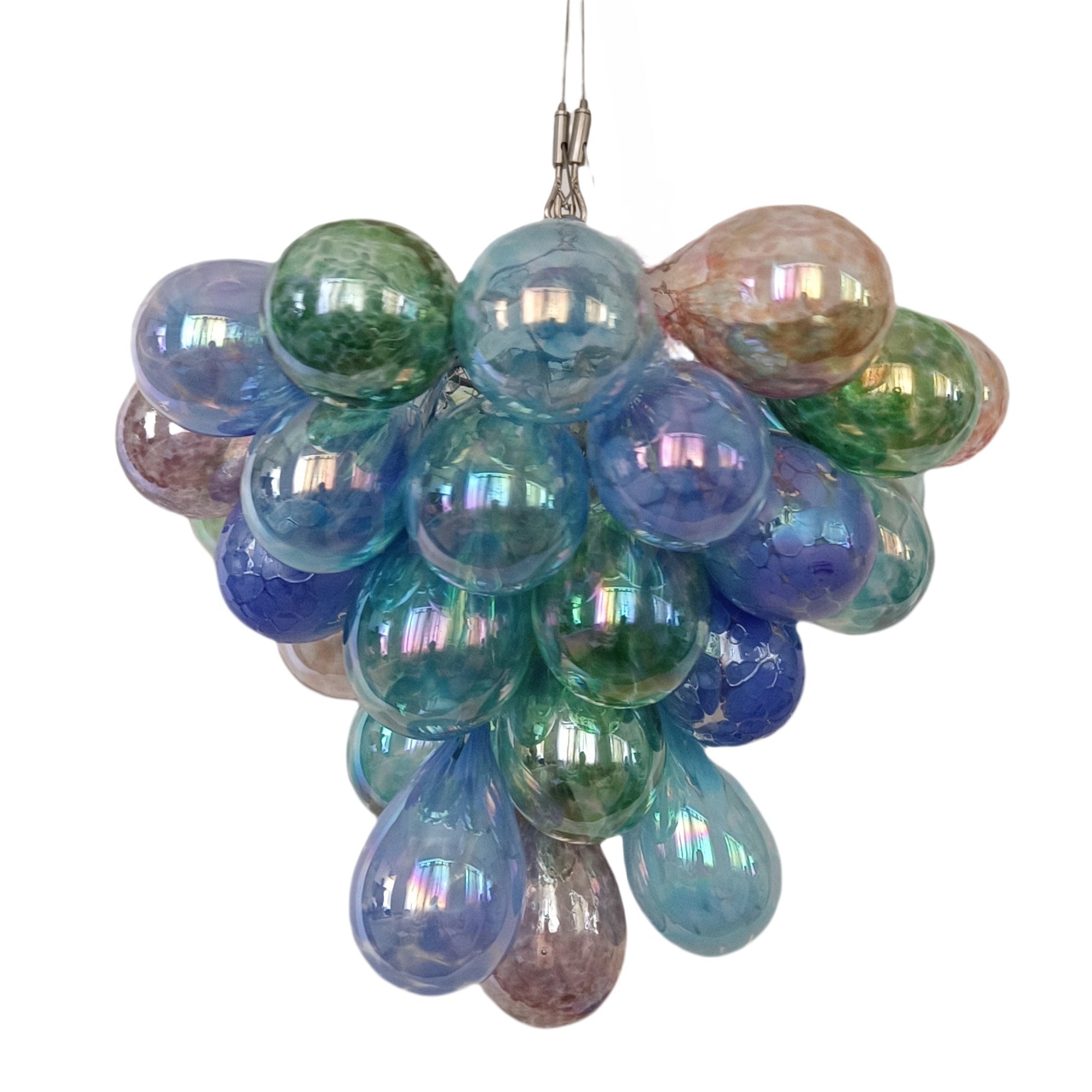 Grape shape design murano glass balls lighting home decoration