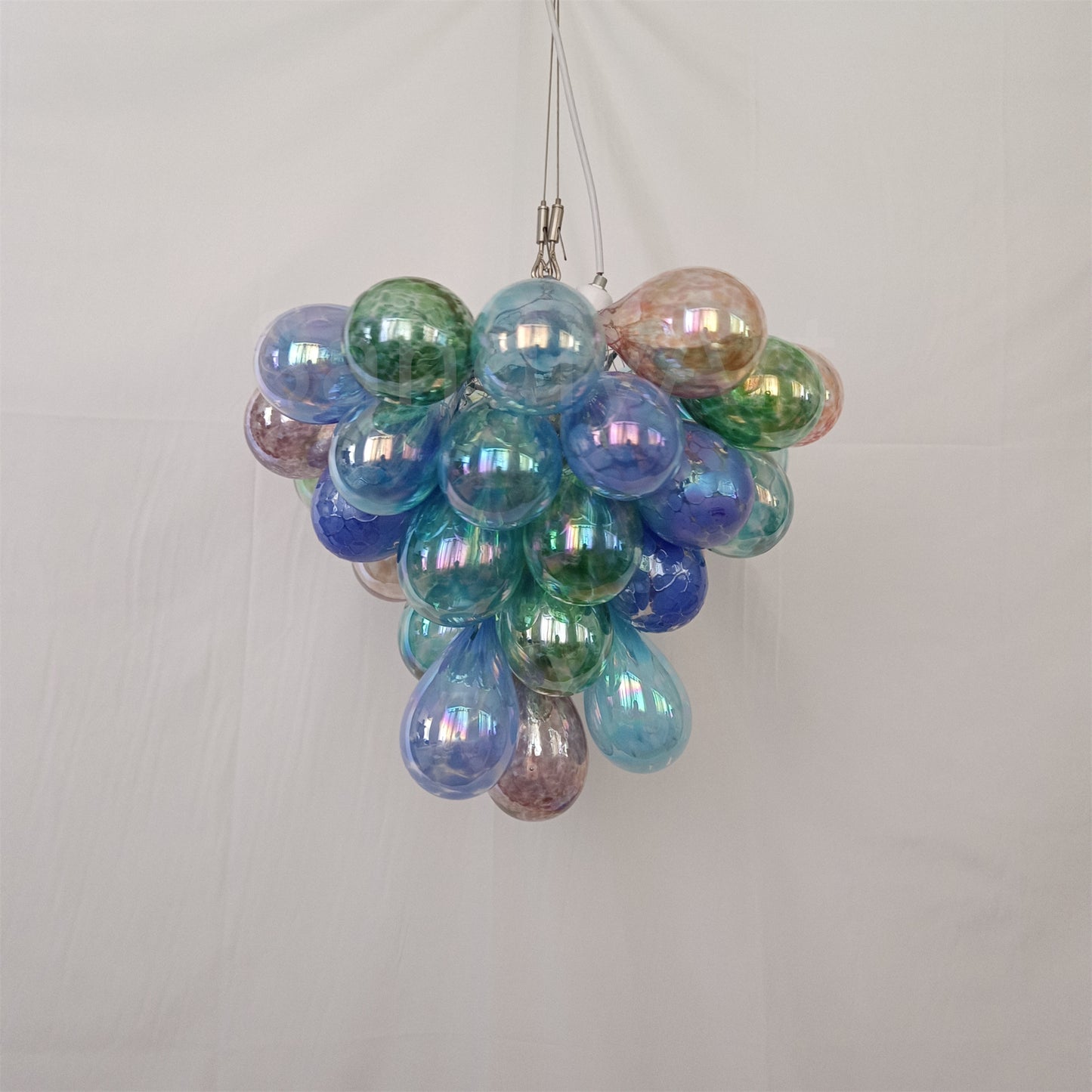 Grape shape design murano glass balls lighting home decoration