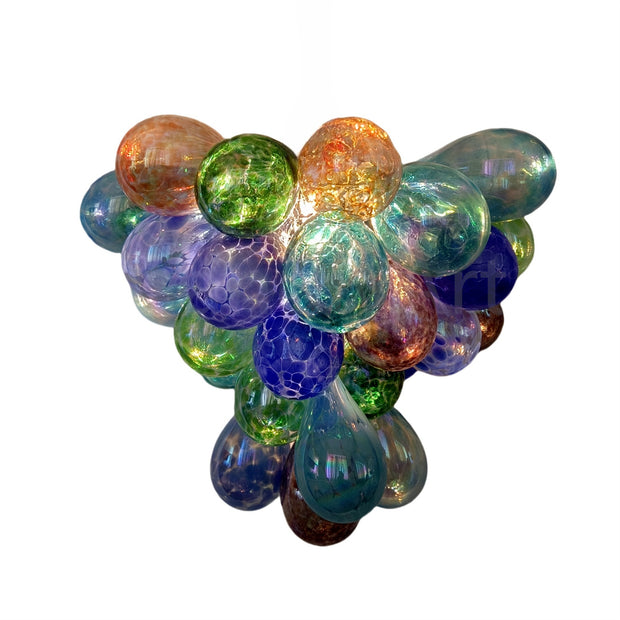 Grape shape design murano glass balls lighting home decoration