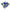 DIY hand blown glass chandelier blue with white color for dining room