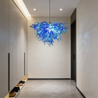 Custom shape and color blown glass lighting art home decoration