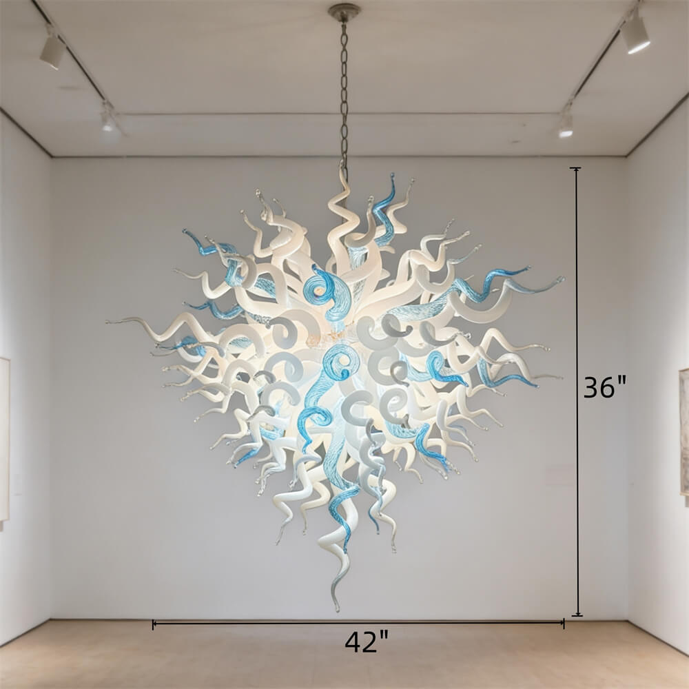 Special custom design glass chandelier for home hotel villa