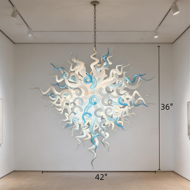 Special custom design glass chandelier for home hotel villa