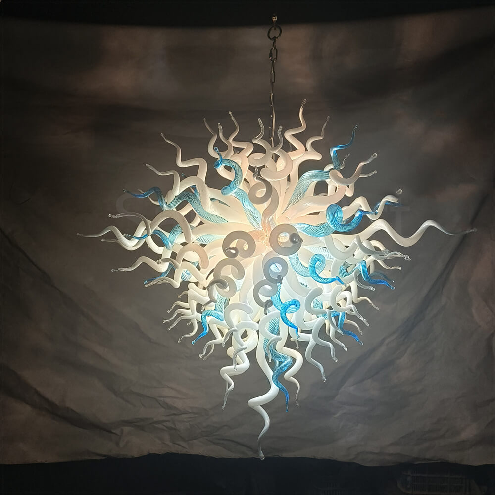 Special custom design glass chandelier for home hotel villa