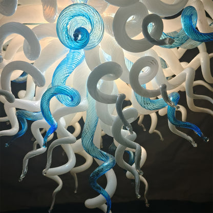 Special custom design glass chandelier for home hotel villa
