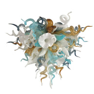 Factory sale directly of blown glass chandelier lighting luxury style